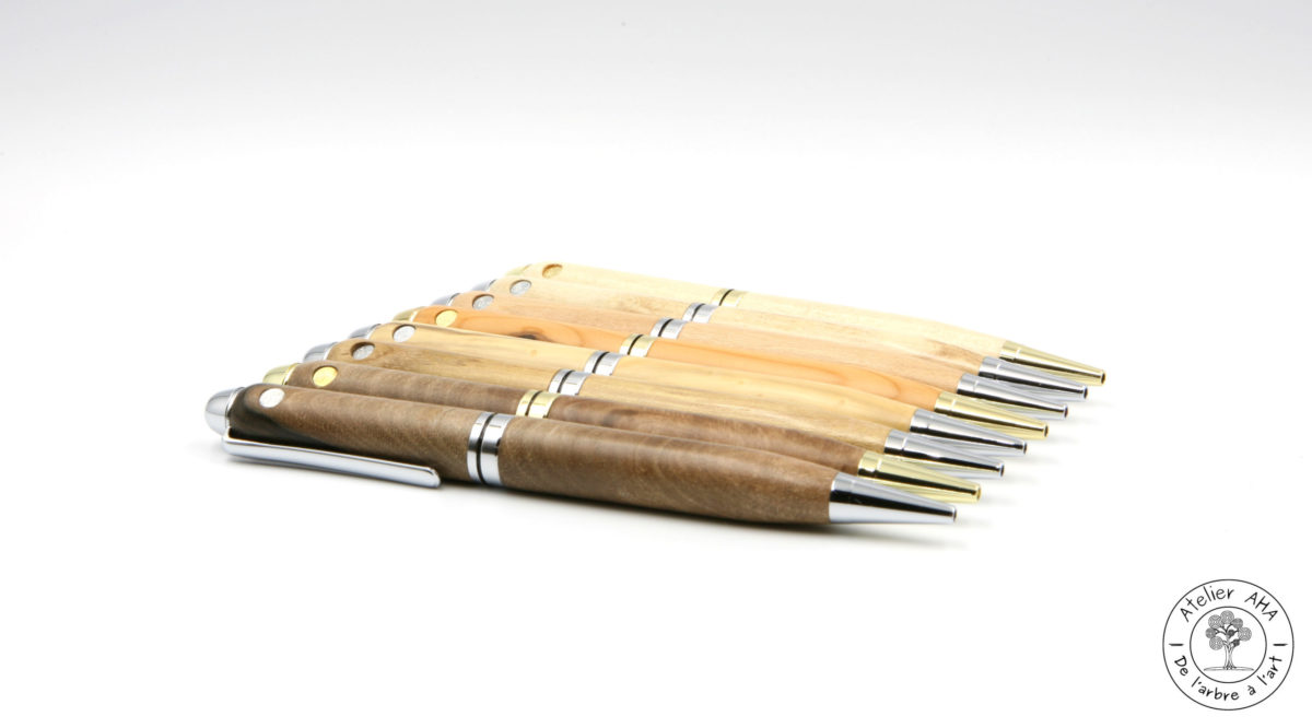 L'Atelier de Vincent 78 - création artisanale de stylo en bois et résine.
